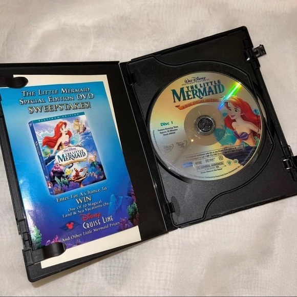 Disney The Little Mermaid DVD - Picture 4 of 5